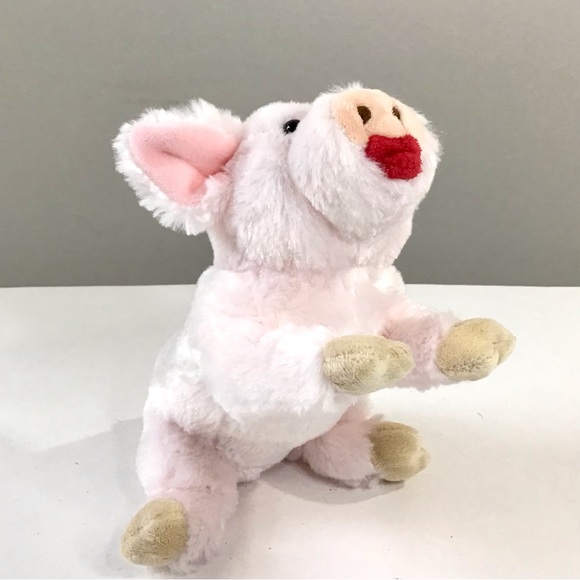 Gund Cheeky Cheeks Smooching Pig Stuffed Plush Kissing Sounds Light Up Cheeks 7” - Picture 9 of 12